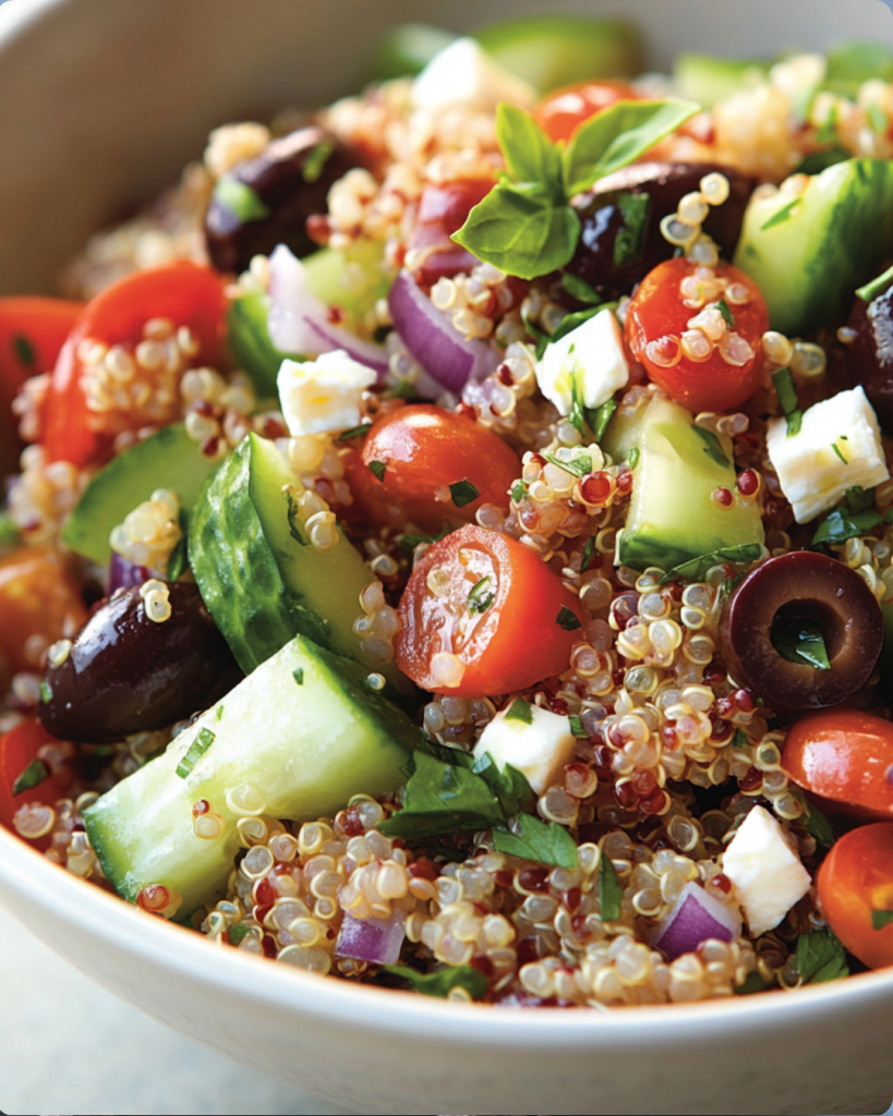 Mediterranean Quinoa Salad
