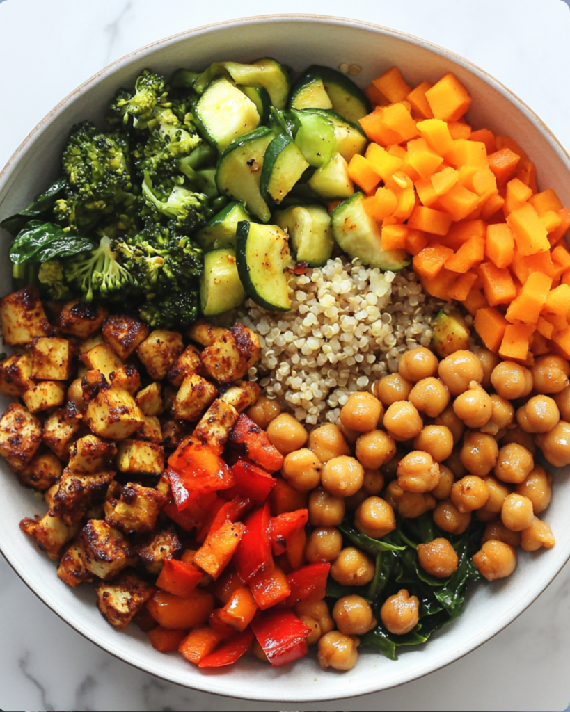 Chickpea & Veggie Buddha Bowl