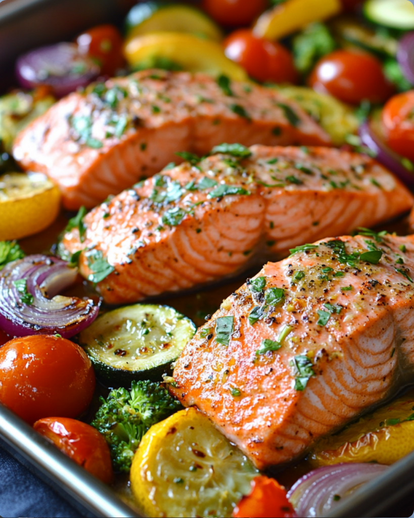 salmon fillets dry