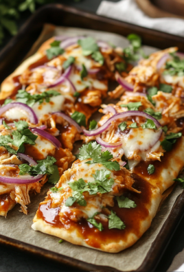 BBQ Chicken Flatbread Recipe: Smoky, Sweet, and Absolutely Addictive
